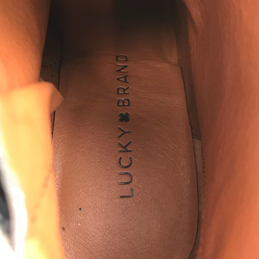 Lucky Brand Black Ankle Boots - Picture 7 of 8